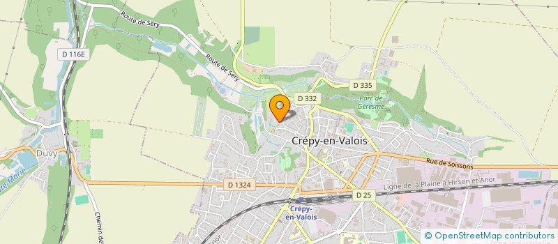 localisation de l'entreprise MONMA  CREPY-EN-VALOIS