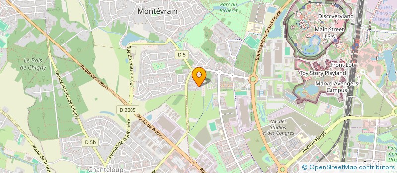 localisation de l'entreprise MONMORY  ESBLY