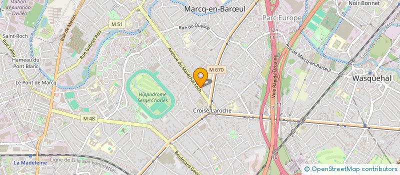 localisation de l'entreprise MONNAERT IMMOBILIER à SAUDEMONT