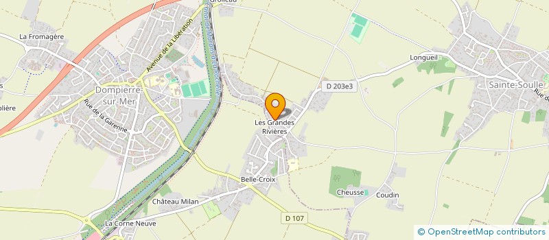 localisation de l'entreprise MONNAIE LOCALE ET COMPLEMENTAIRE D'AUNIS  SAINTE-SOULLE