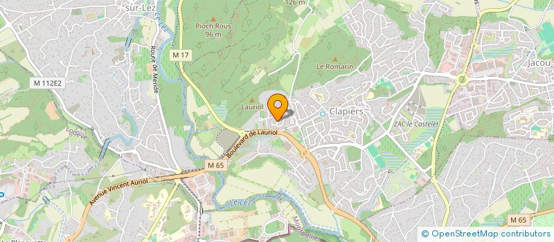 localisation de l'entreprise MONNAIEDUSUD à CLAPIERS
