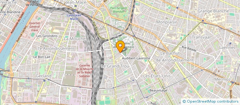 localisation de l'entreprise MONNAT DEVELOPPEMENTS à LYON