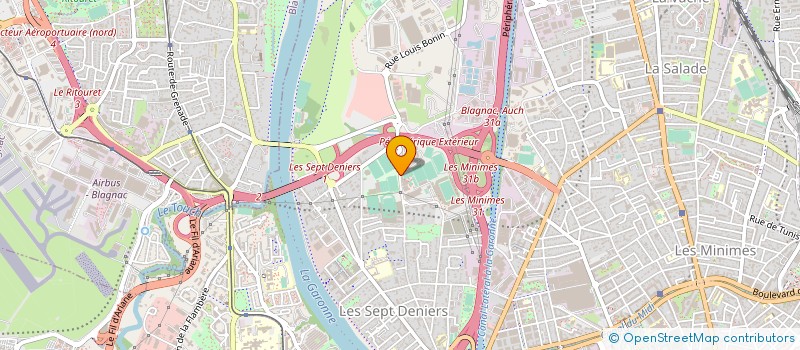 localisation de l'entreprise MONNE DECROIX RESIDENCES à TOULOUSE
