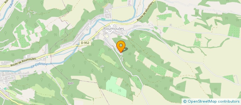 localisation de l'entreprise MONNET VIANDES EURL à ROUMOULES