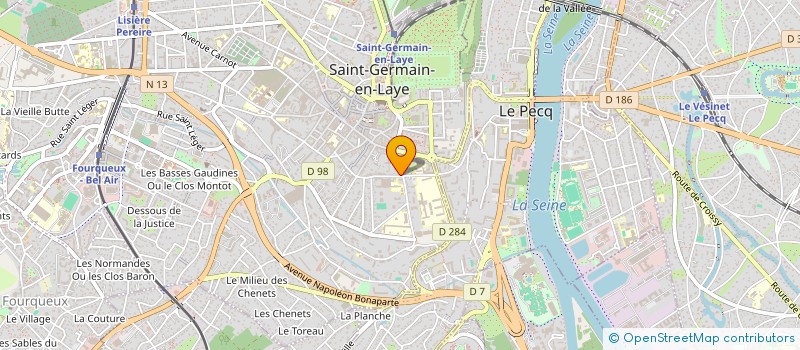 localisation de l'entreprise MONNET VINCENT  SAINT-GERMAIN-EN-LAYE