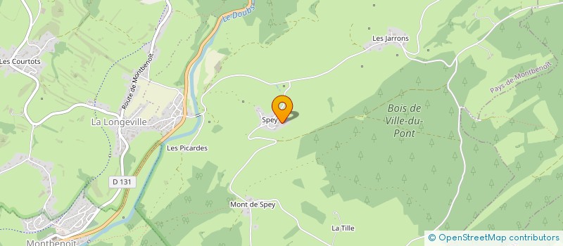 localisation de l'entreprise MONNEY CLEMENT ET MARION  VILLE-DU-PONT