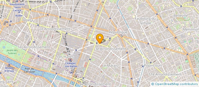 localisation de l'entreprise MONNIER                       HENRI  PARIS