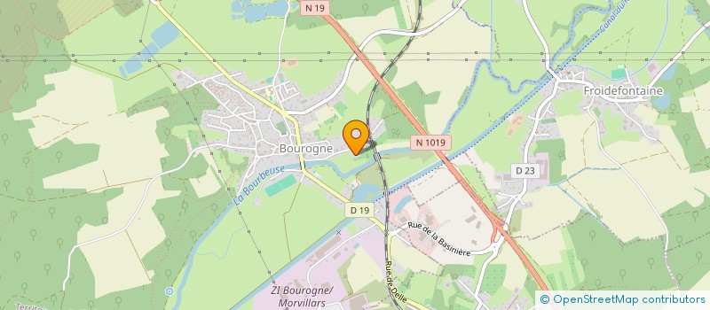 localisation de l'entreprise MONNIER IMMOBILIER  BOUROGNE