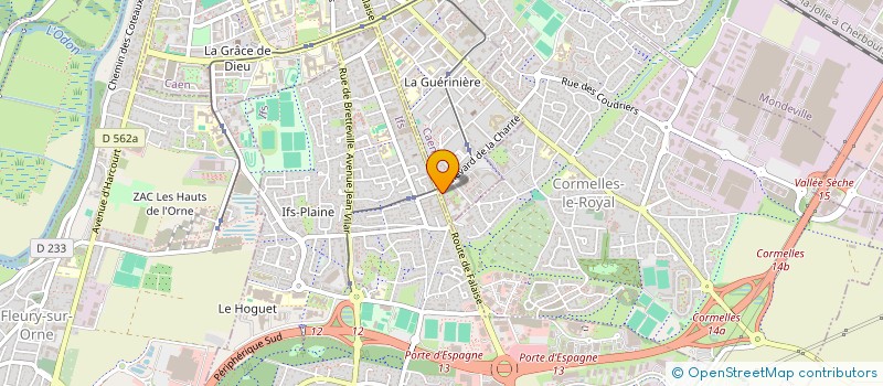 localisation de l'entreprise MONNIER & MONLOUIS à CAEN