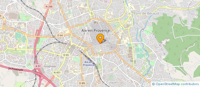 localisation de l'entreprise MONNIER & PARTNERS à AIX-EN-PROVENCE