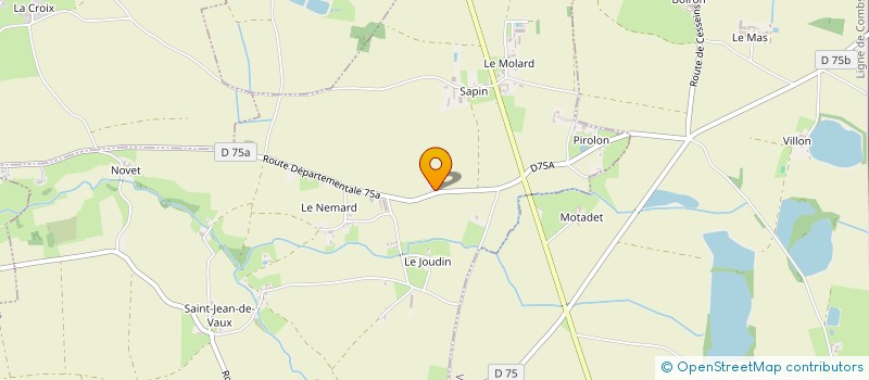 localisation de l'entreprise MONNIER THIERRY  CHALEINS