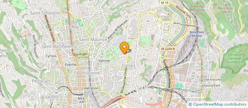 localisation de l'entreprise MONNOT CAMOUS                      VIL  NICE