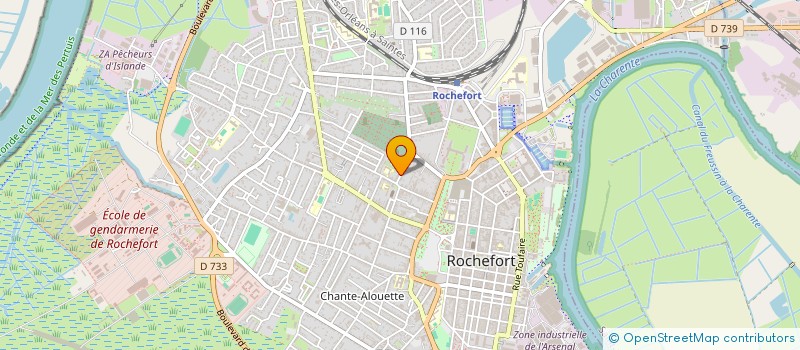 localisation de l'entreprise MONO IMMO  ROCHEFORT