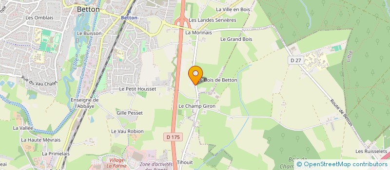 localisation de l'entreprise MONO SPIRAL RECORDS  BETTON