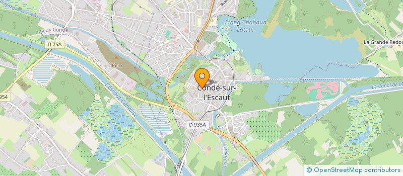 localisation de l'entreprise MONOBAT à CONDE-SUR-L'ESCAUT