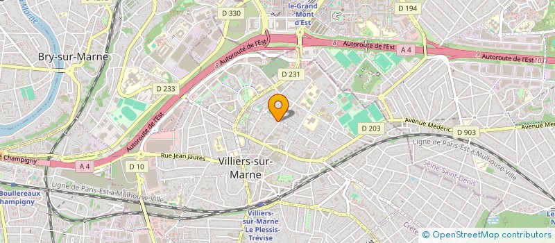 localisation de l'entreprise MONOCEROS SYSTEMES à VILLIERS-SUR-MARNE