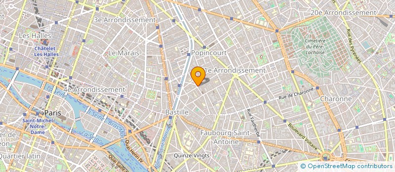 localisation de l'entreprise MONOCHROME  PARIS