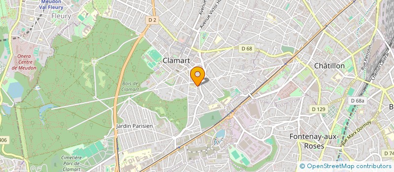 localisation de l'entreprise MONOCOUCHES SYSTEMES à CLAMART
