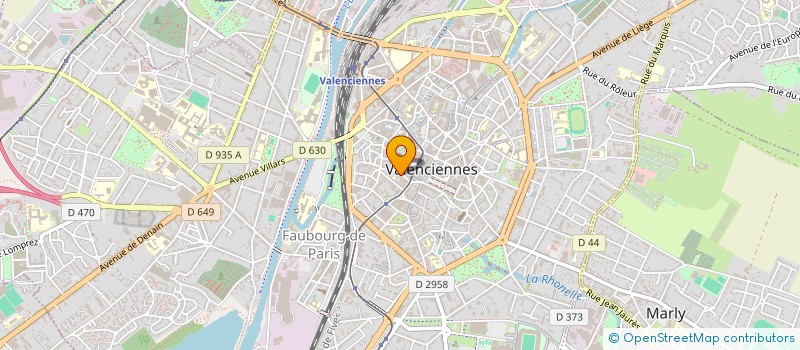 localisation de l'entreprise MONOCQ à VALENCIENNES