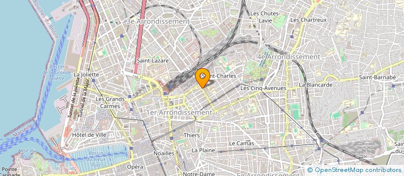 localisation de l'entreprise MONOEIL PRODUCTION à MARSEILLE