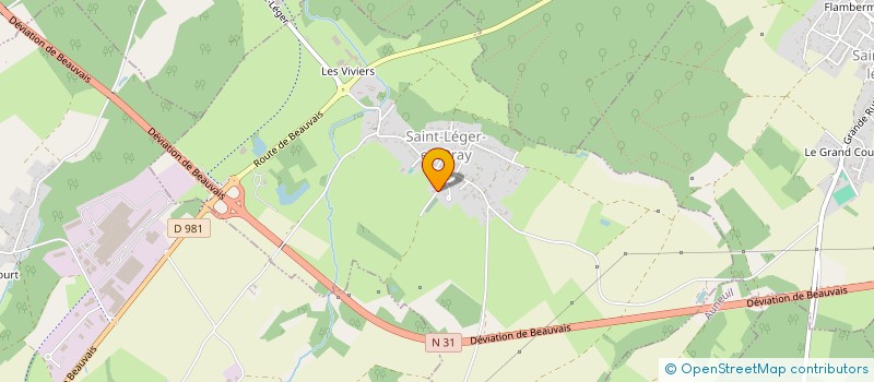 localisation de l'entreprise MONOLYTH  BEAUVAIS