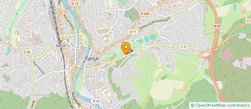 localisation de l'entreprise MONOLYTH  EPINAL