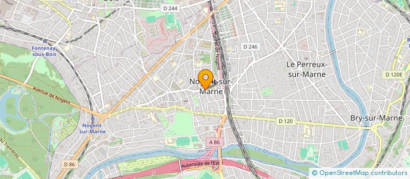 localisation de l'entreprise MONOMOTAPA à NOGENT-SUR-MARNE