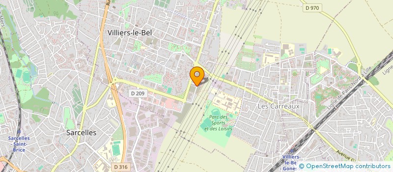 localisation de l'entreprise MONOPEST à VILLIERS-LE-BEL