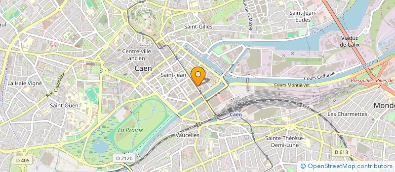 localisation de l'entreprise MONOPOL.I  CAEN