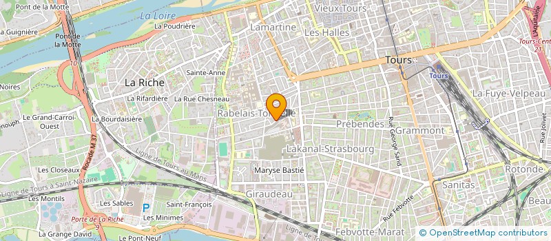 localisation de l'entreprise MONOPOL.IM  TOURS