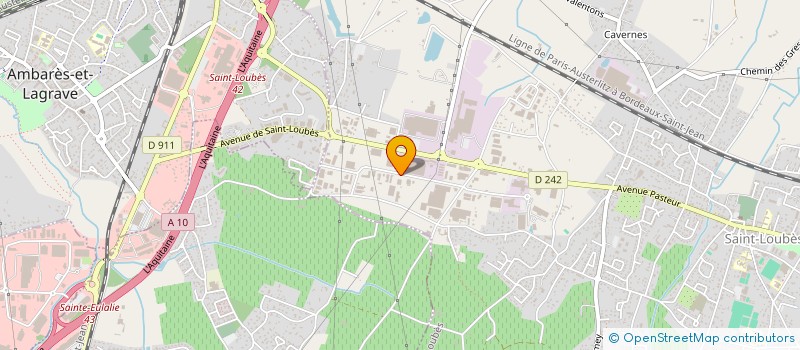 localisation de l'entreprise MONOPOLE BOUCHONS à SAINT-LOUBES