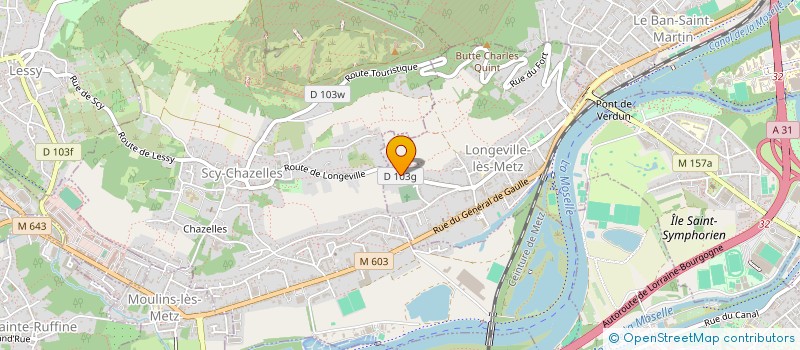 localisation de l'entreprise MONOPOLI  LONGEVILLE-LES-METZ