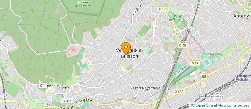 localisation de l'entreprise MONOPOLY à VERRIERES-LE-BUISSON