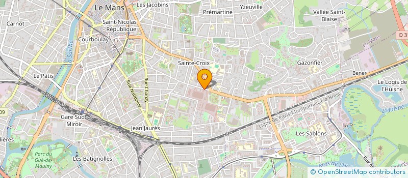 localisation de l'entreprise MONOPSONE  LE MANS