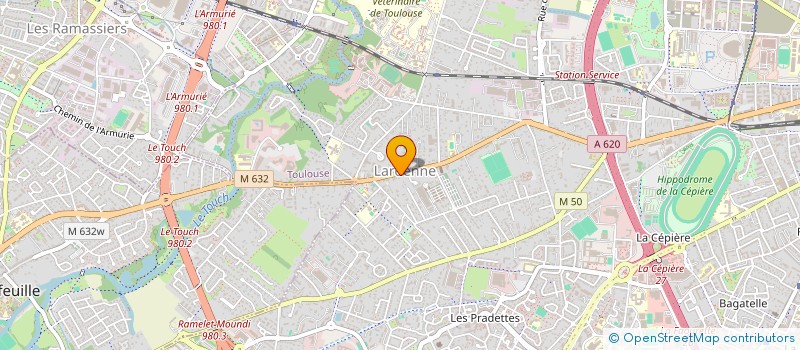 localisation de l'entreprise MONOROM à TOULOUSE