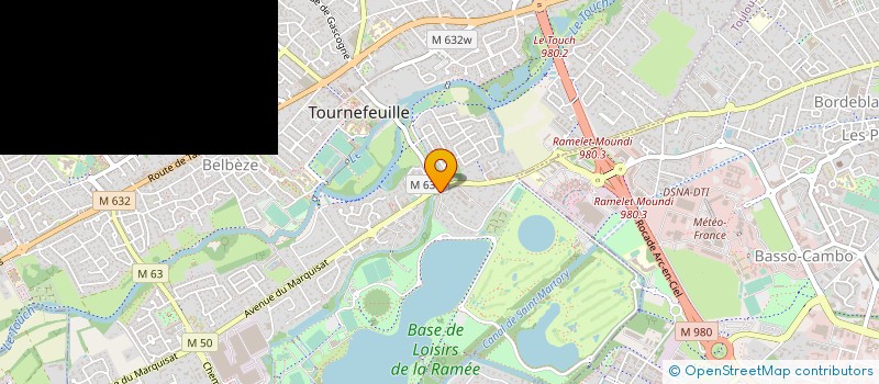 localisation de l'entreprise MONORTHO à TOULOUSE