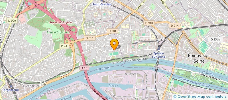 localisation de l'entreprise MONOSOLO  ARGENTEUIL