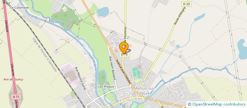 localisation de l'entreprise MONOUTILLAGE.FR  ALLOUIS