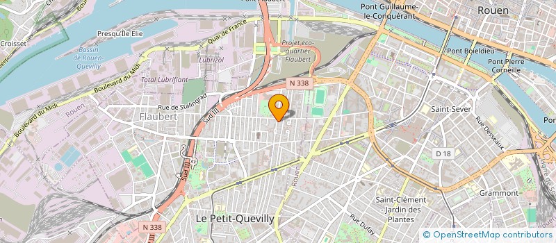 localisation de l'entreprise MONPAPERDESIGNER  LE PETIT-QUEVILLY