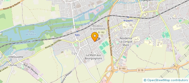 localisation de l'entreprise MONPERT SPACEM à EGLY