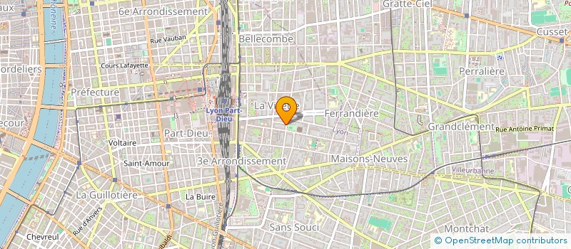 localisation de l'entreprise MONPLAISIR  LYON