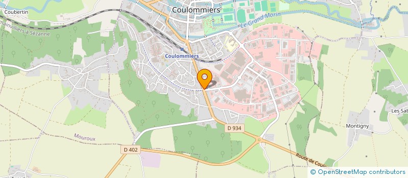 localisation de l'entreprise MONPLAISIR INVESTISSEMENT à COULOMMIERS
