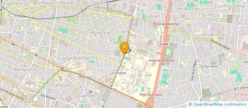 localisation de l'entreprise MONPLAISIR LUMIERE  LYON