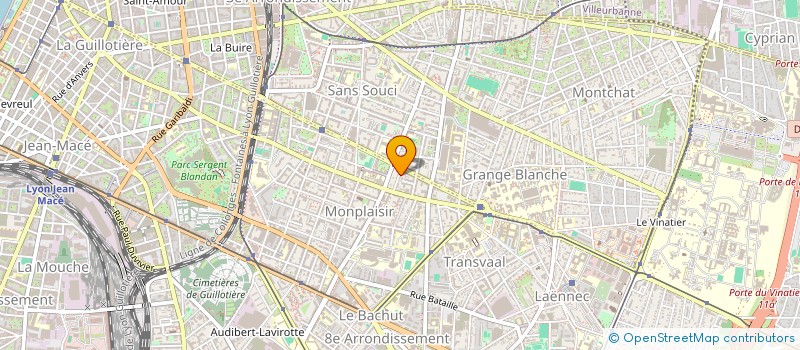 localisation de l'entreprise MONPLAISIR SANTE à LYON