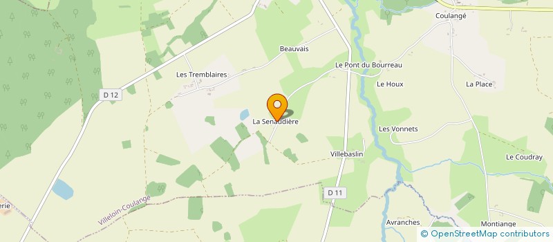 localisation de l'entreprise MONPOINT à VILLELOIN-COULANGE