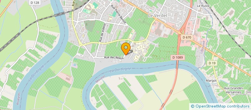 localisation de l'entreprise MONREPOS  LIBOURNE