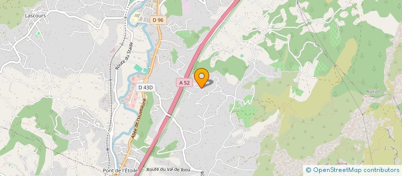 localisation de l'entreprise MONREVE  ROQUEVAIRE