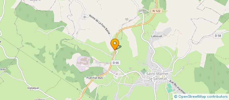 localisation de l'entreprise MONREYSSE FRANCIS à OMPS