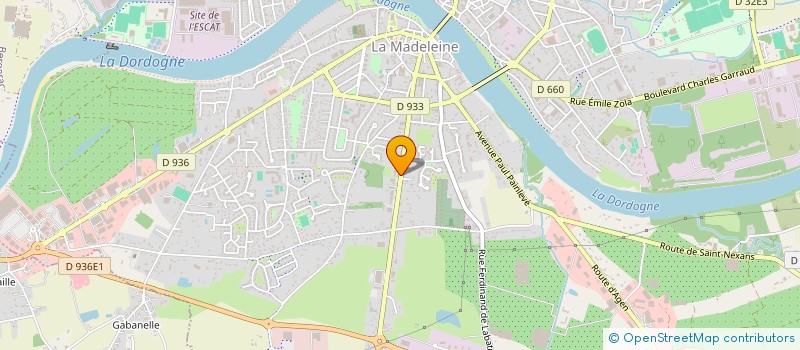 localisation de l'entreprise MONRIBOT  CREYSSE