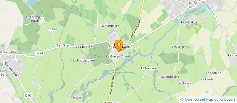 localisation de l'entreprise MONROC STE  SAINT-ETIENNE-DU-BOIS